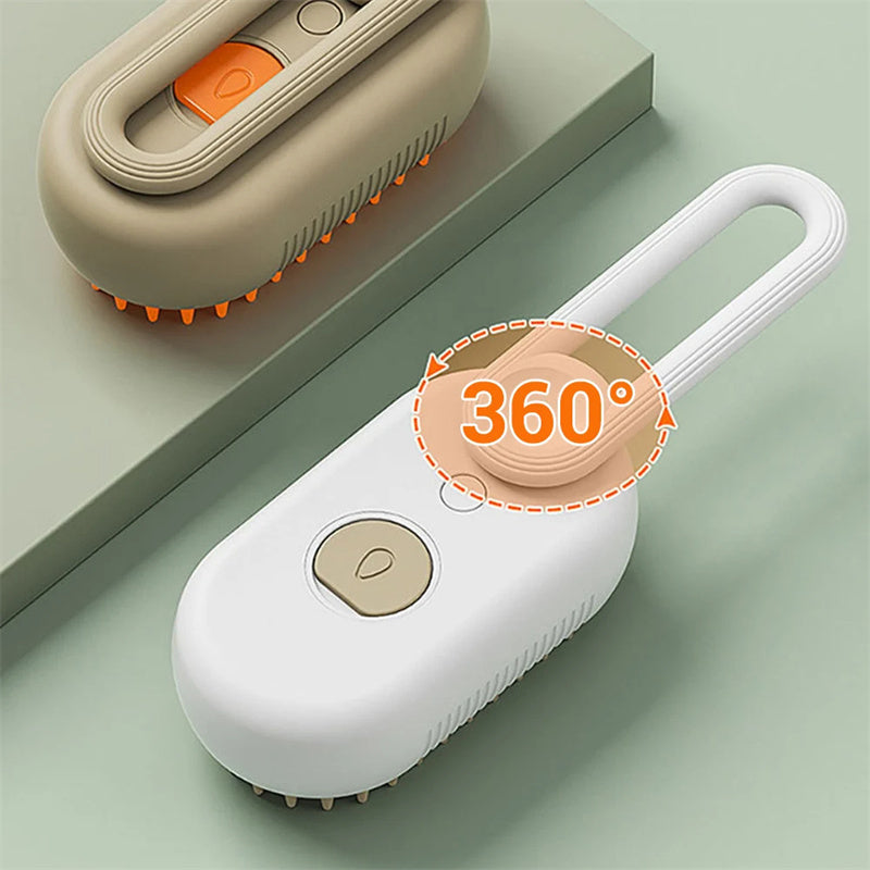 3-in-1 Steam Pet Brush